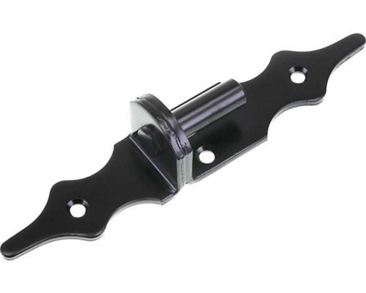 Plaatduim rustica - 16 mm - Zwart Plaatduim rustica - 16 mm - Zwart