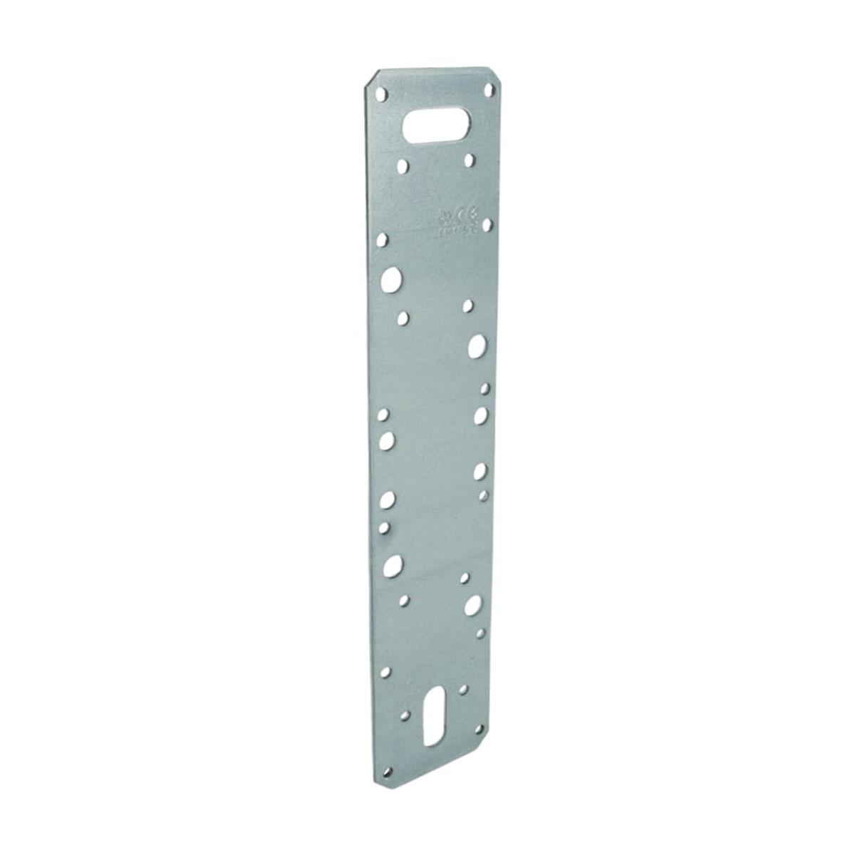 Koppelplaat - 300 x 60 x 2.5 mm - Verzinkt