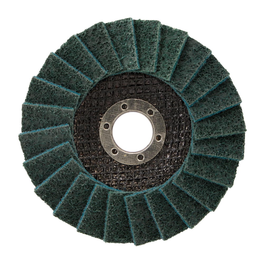 Radix - Lamellenschijf - Non-woven - Polijstschijf Inox, Staal & Aluminium - 125 x 22,23 mm - Fijn