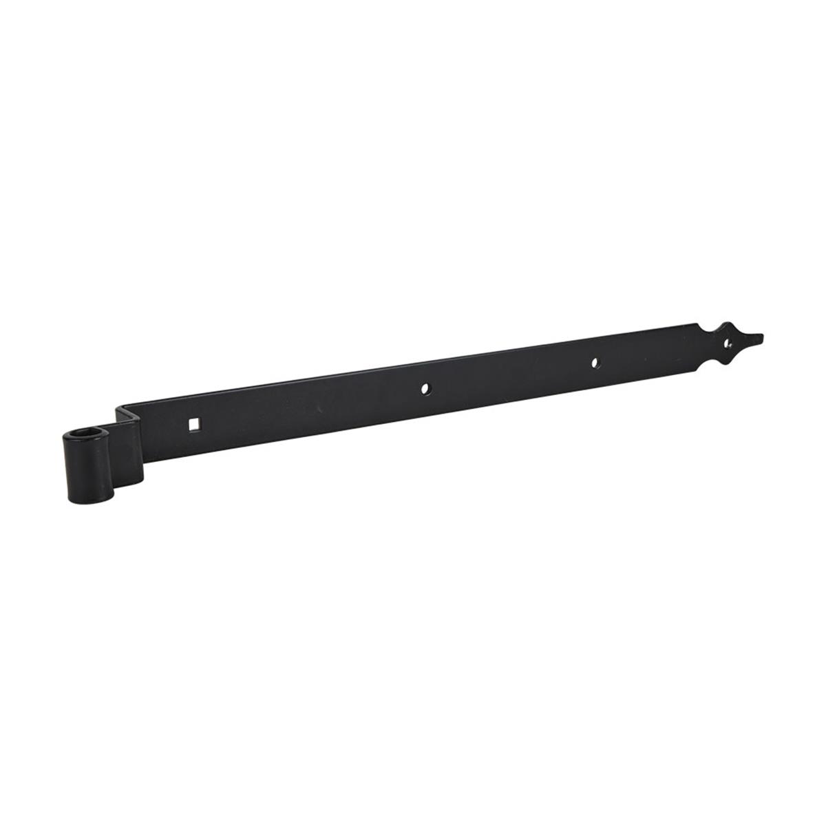 Duimheng - Bocht rustica - Voor 16 mm duim - 65 cm - Zwart