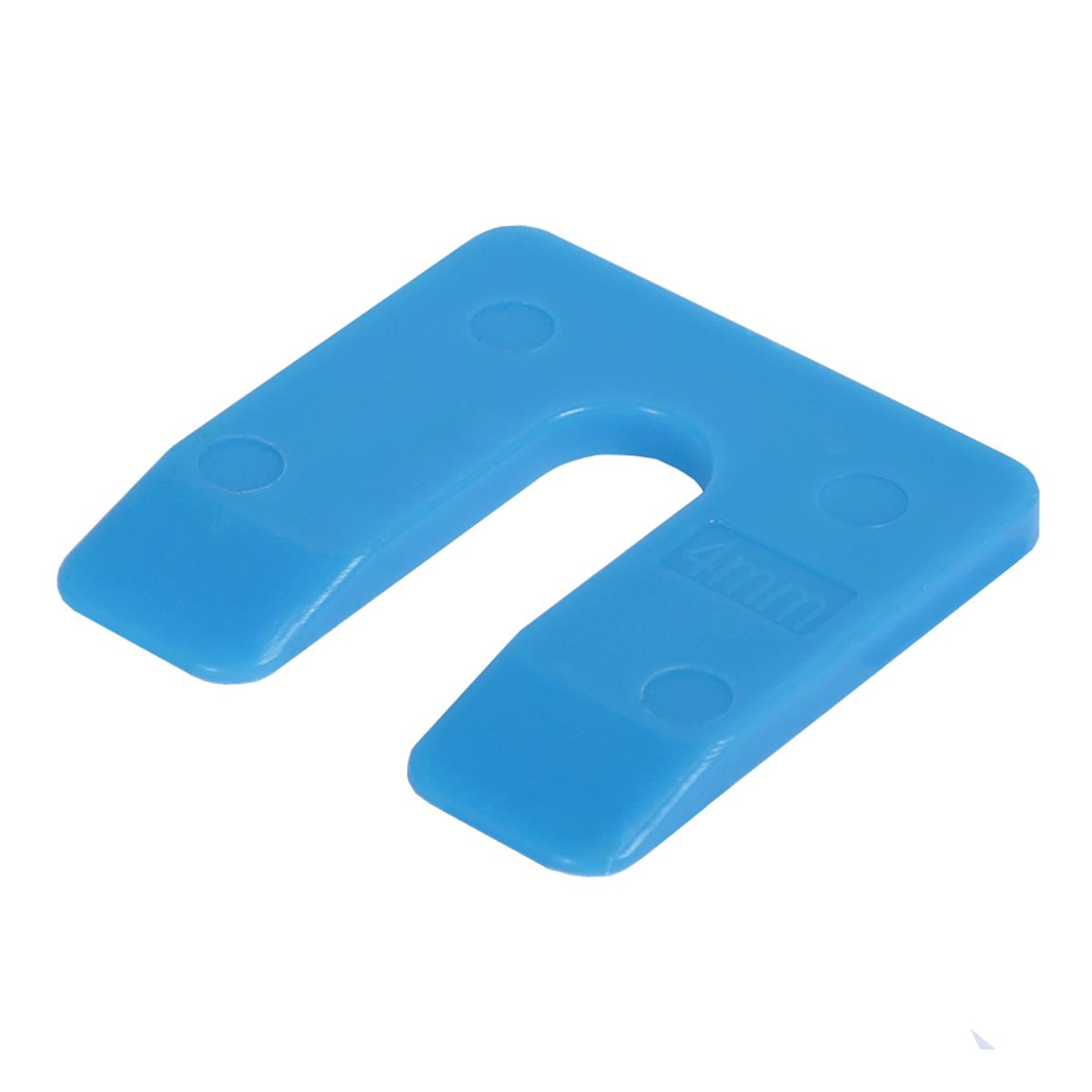 Radix Uitvulplaatjes - 4mm - 50x47mm - Blauw  (48 stuks)