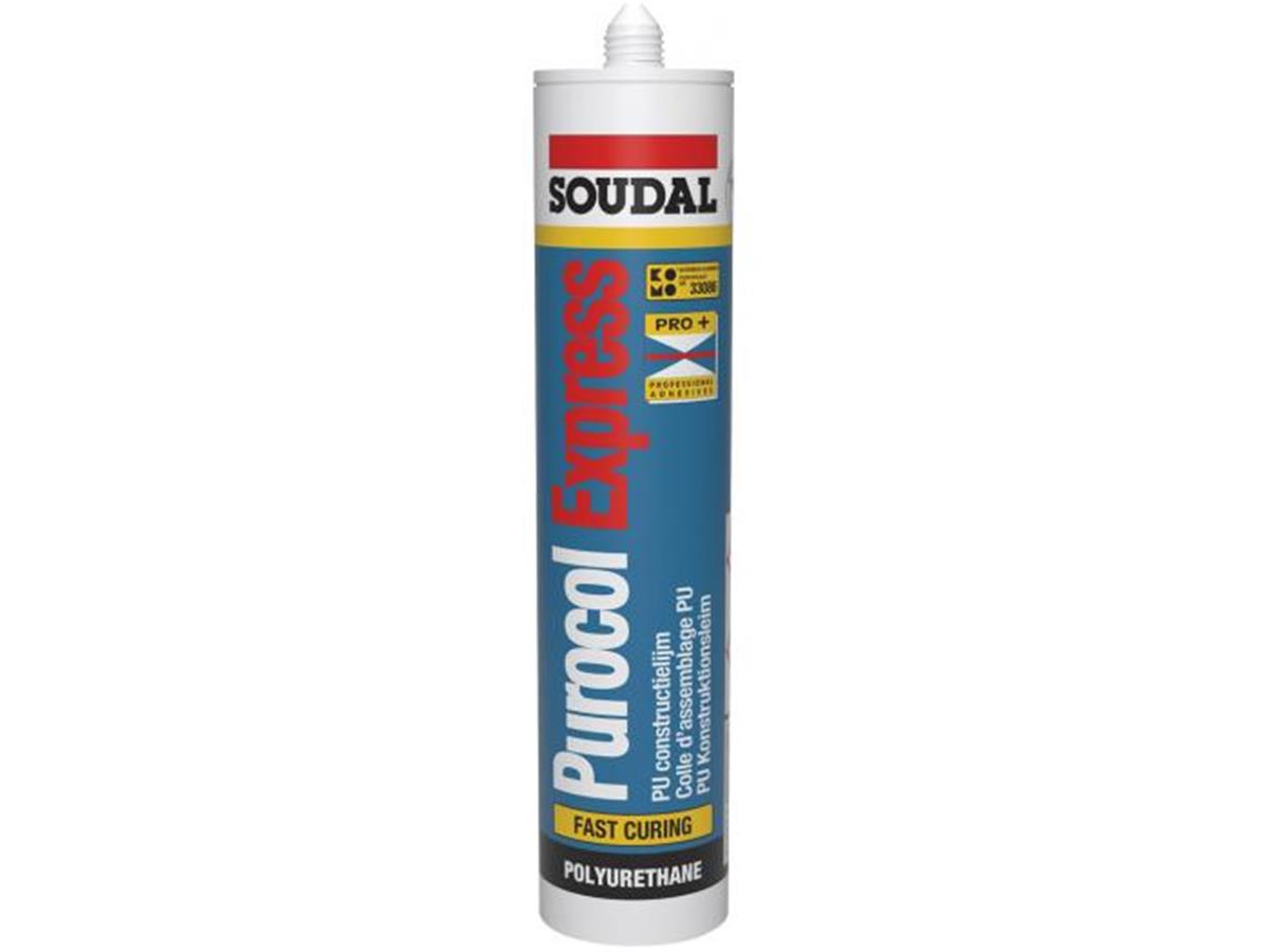 Soudal - Purocol Express (D4) - Koker - 310ml Soudal - Purocol Express (D4) - Koker - 310ml