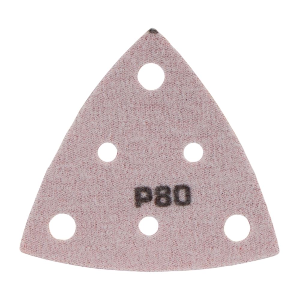 Radix - Driehoek Schuurvel - Pro - 82 x 82 x 82 mm - P80 – 6 stofgaten (50 stuks) Radix - Driehoek Schuurvel - Pro - 82 x 82 x 82 mm - P80 – 6 stofgaten (50 stuks)