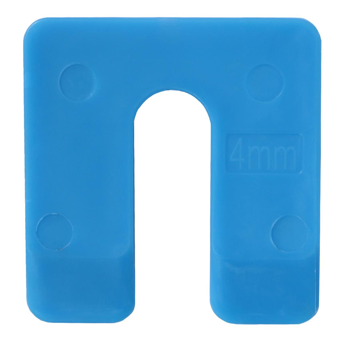 Radix Uitvulplaatjes - 4mm - 50x47mm - Blauw (48 stuks) Radix Uitvulplaatjes - 4mm - 50x47mm - Blauw (48 stuks)