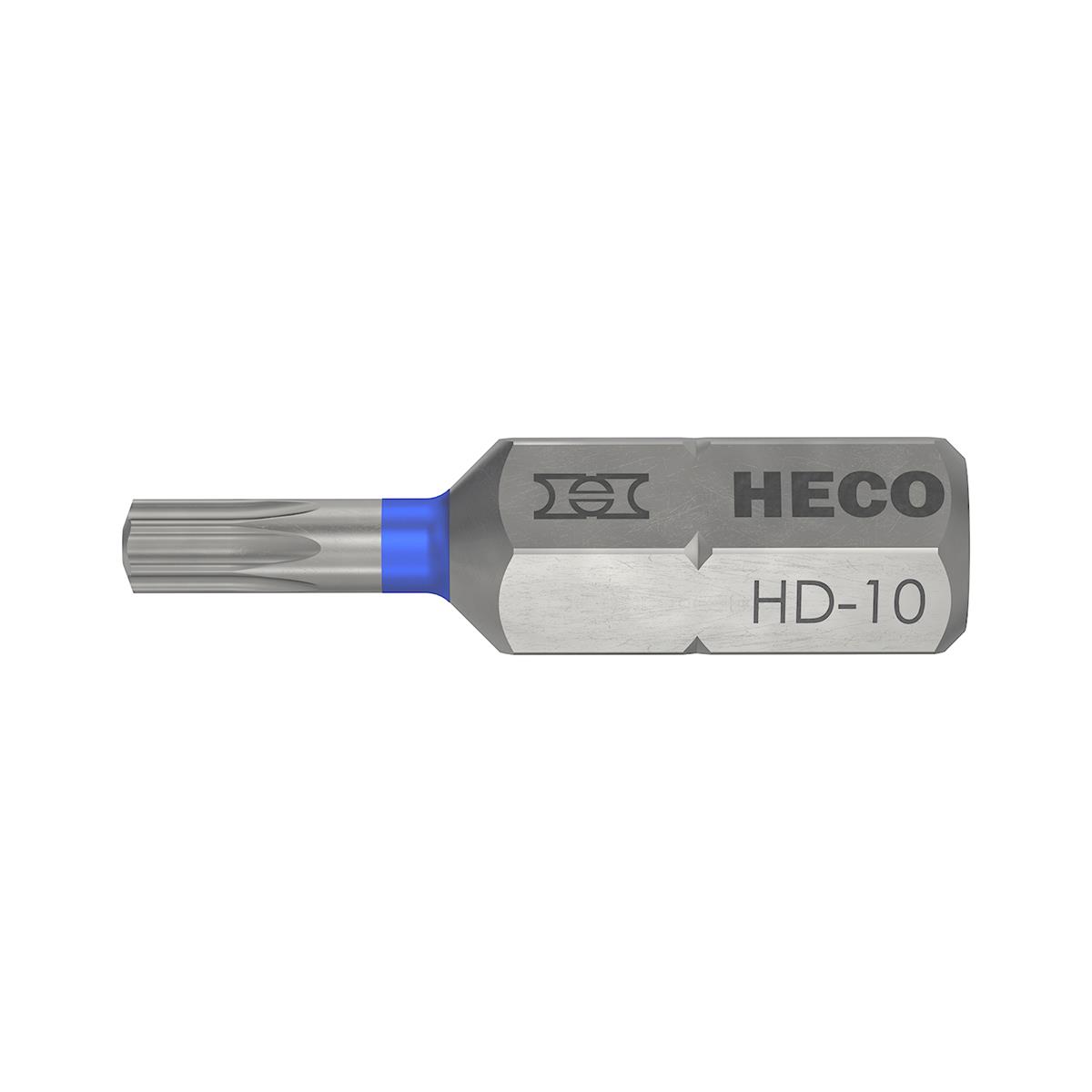 Heco - Drive-Bits - Torx 10 - 25mm Blister verpakking 2 stuks