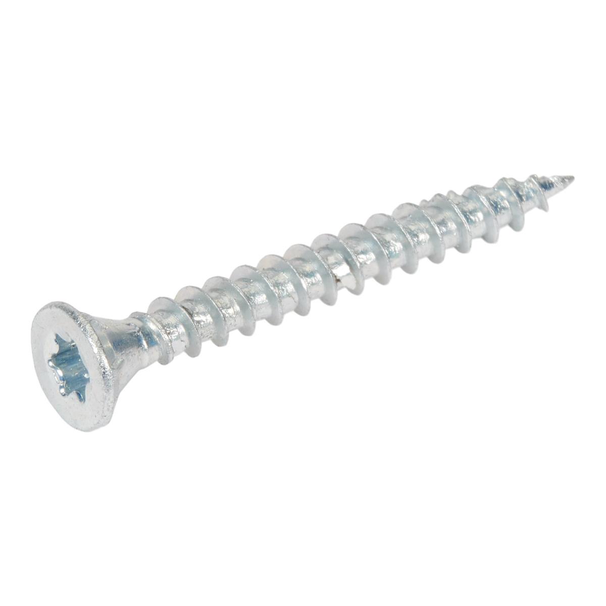 Stark - Torx 20 Spaanplaatschroeven + snijpunt - 4 x 40mm - Verzinkt - Voldraad (200 stuks) Stark - Torx 20 Spaanplaatschroeven + snijpunt - 4 x 40mm - Verzinkt - Voldraad (200 stuks)