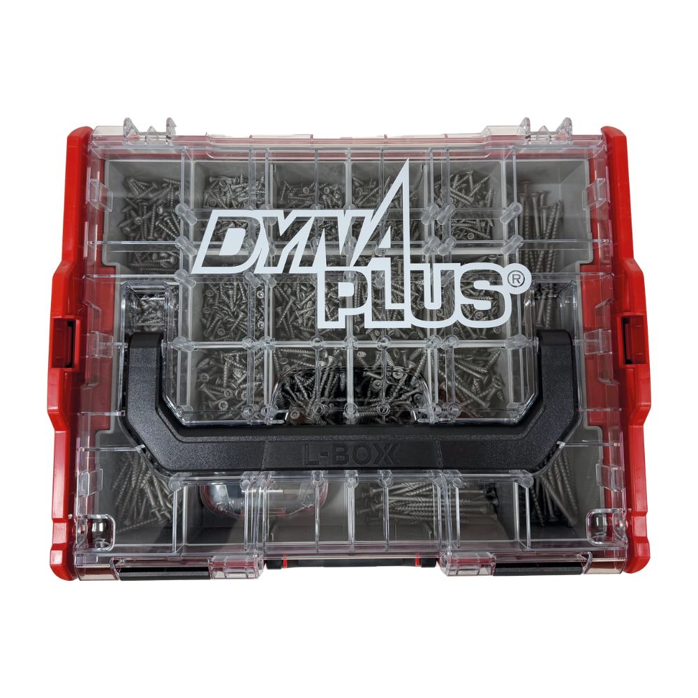 Dynaplus - L-BOXX Assortimentskoffer – Outdoor AR TX (2500 stuks + bitset) Dynaplus - L-BOXX Assortimentskoffer – Outdoor AR TX (2500 stuks + bitset)