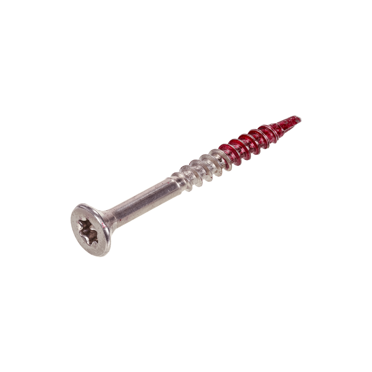 Rotadrill - Hardhoutschroeven - Torx 20 Platkop - 4 x 30mm - Deeldraad - RVS-410 (200 stuks)