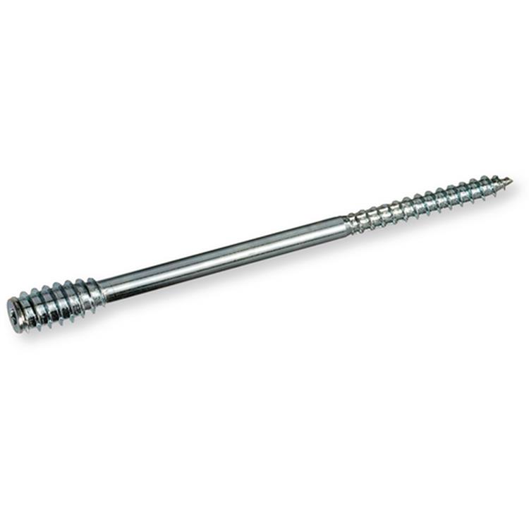 Woodies - Afstandschroeven - Torx 25 - 6 x 120mm - Deeldraad - Verzinkt (50 stuks)