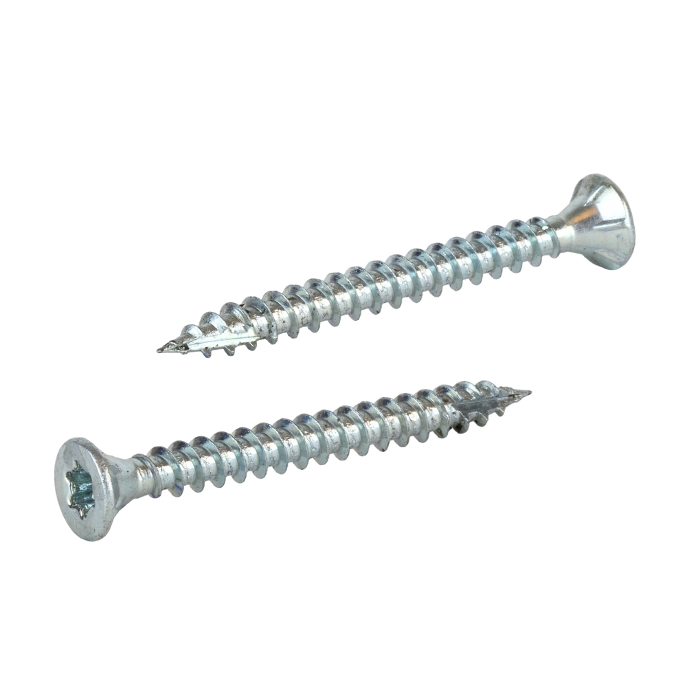 Radix Torx 20 Spaanplaatschroef - Platkop + Snijpunt - 4,0 x 40mm - Verzinkt - Voldraad (200 stuks)