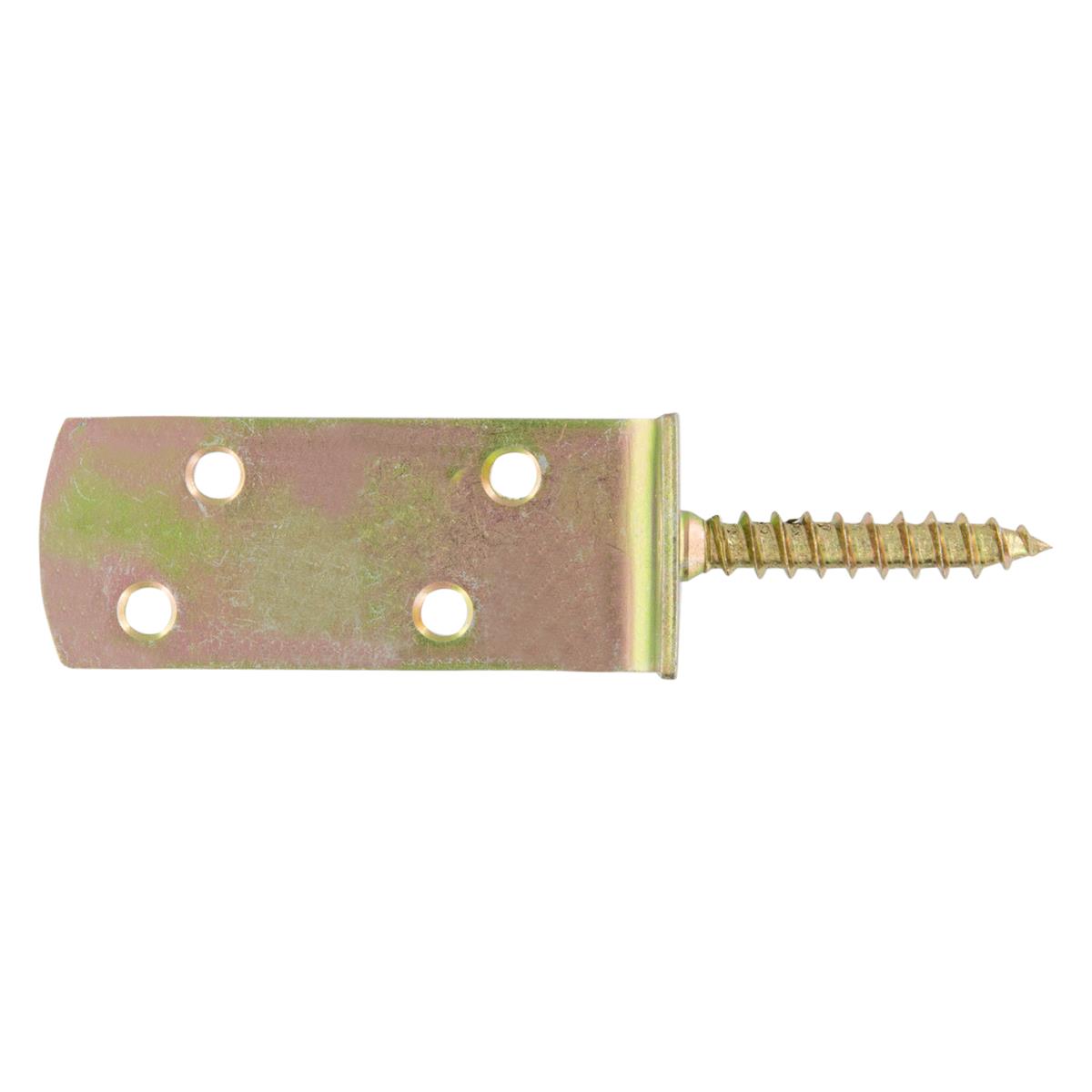 L-beslag/L-steun met schroef verhoogd - Verzinkt - (1 stuk) L-beslag/L-steun met schroef verhoogd - Verzinkt - (1 stuk)