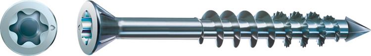 Spax-M - MDF Schroeven - Torx 20 Platkop - 4 x 50mm - Deeldraad - WIROX (200 stuks)