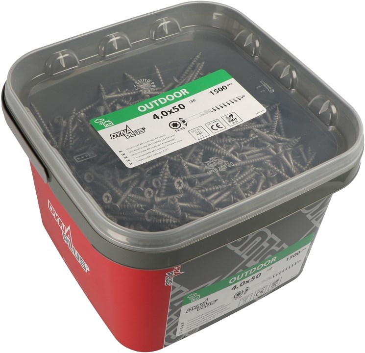 Dynaplus - Unischroeven - Torx 30 platkop - 6 x 90mm/45 - AR-Coating (300 stuks) Dynaplus - Unischroeven - Torx 30 platkop - 6 x 90mm/45 - AR-Coating (300 stuks)