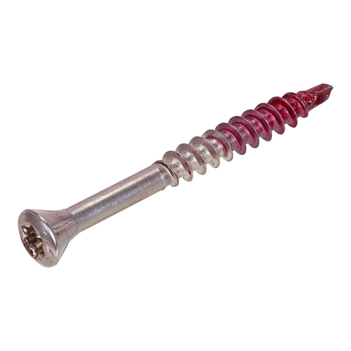 Rotadrill - Volderschroef - Torx 25 Lenskop - 5 x 50mm - Deeldraad - RVS-410 (200 stuks)