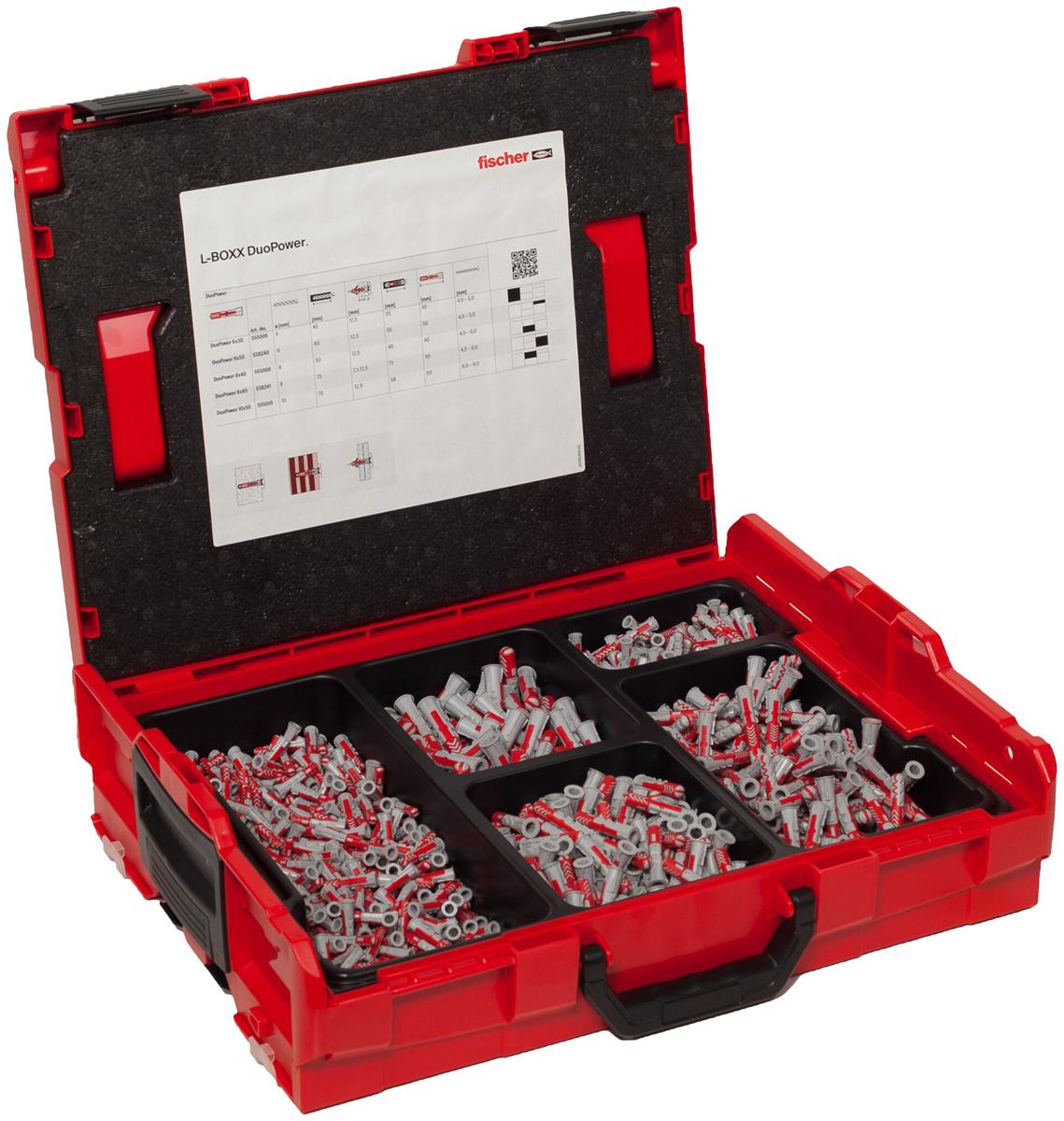 Fischer - L-Boxx 102 - DuoPower plug (910-delig)