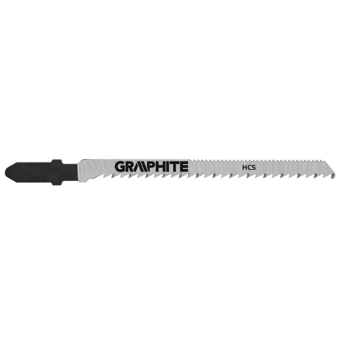 GRAPHITE - Decoupeerzaagbladen - Voor hout - Fijn - 2 zijdige vertanding (2 stuks)