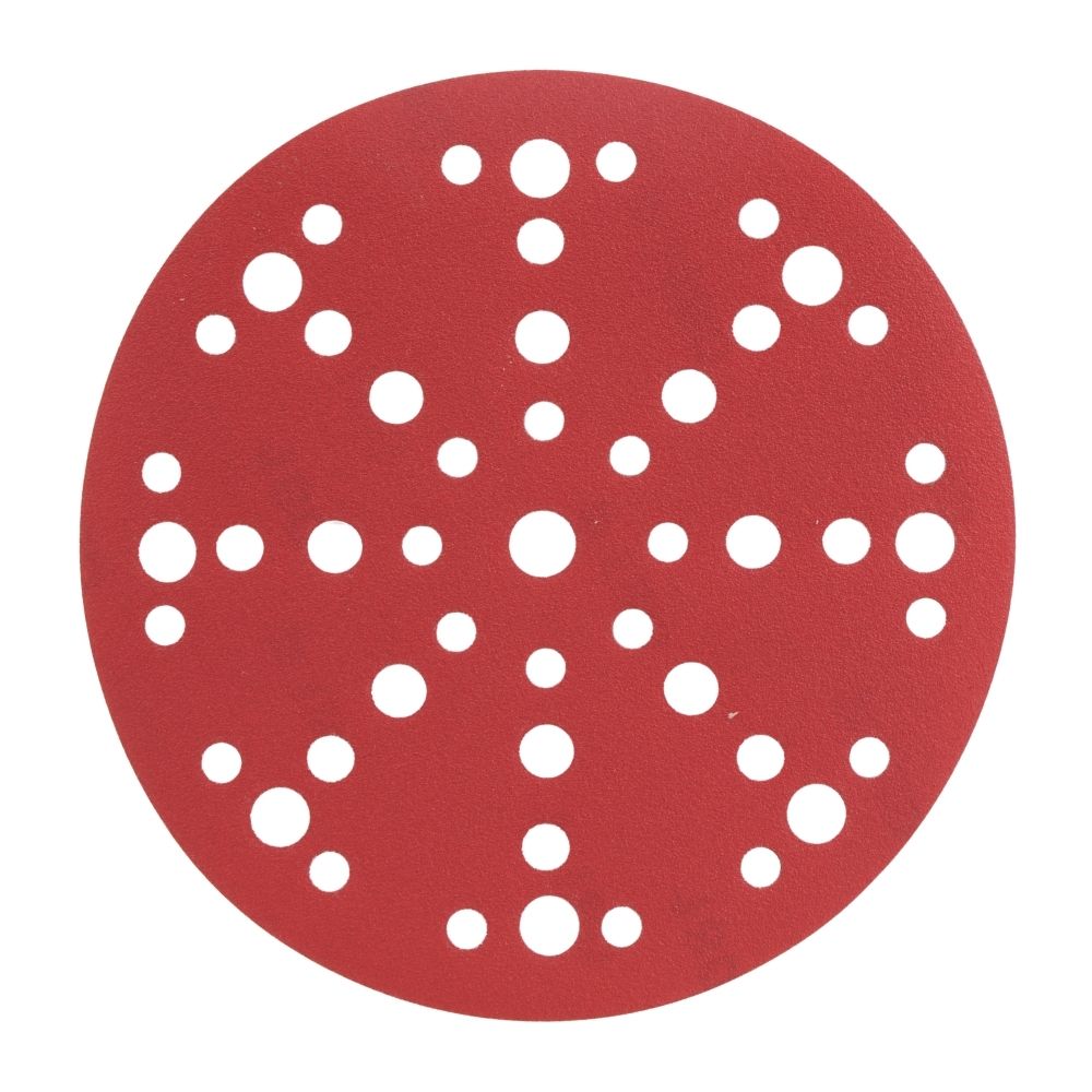 Radix - Schuurschijf - Pro - Klittenband 150 mm - P180 – 49 stofgaten (50 stuks)