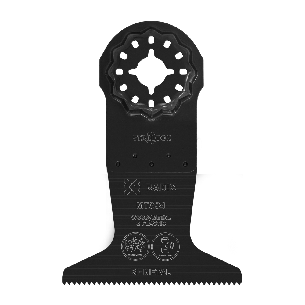 Radix – Bi-metaal multitool zaagblad – Hout & spijkers – 63mm Radix – Bi-metaal multitool zaagblad – Hout & spijkers – 63mm