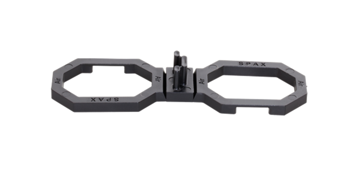 Spax - Terras Air - 6,5mm - Ventilatie Vlonderplanken (100 stuks in bewaarbox)