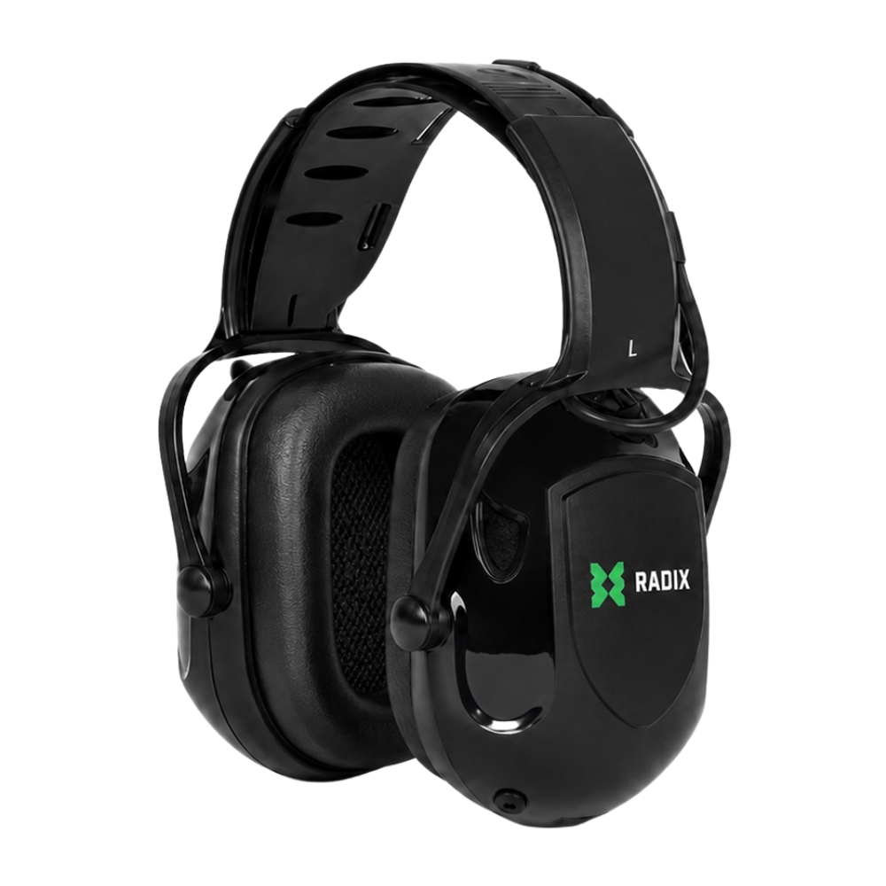 Radix Gehoorbeschermer met Bluetooth - Zwart