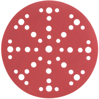 Klittenband schuurschijven 150mm - 49 stofgaten