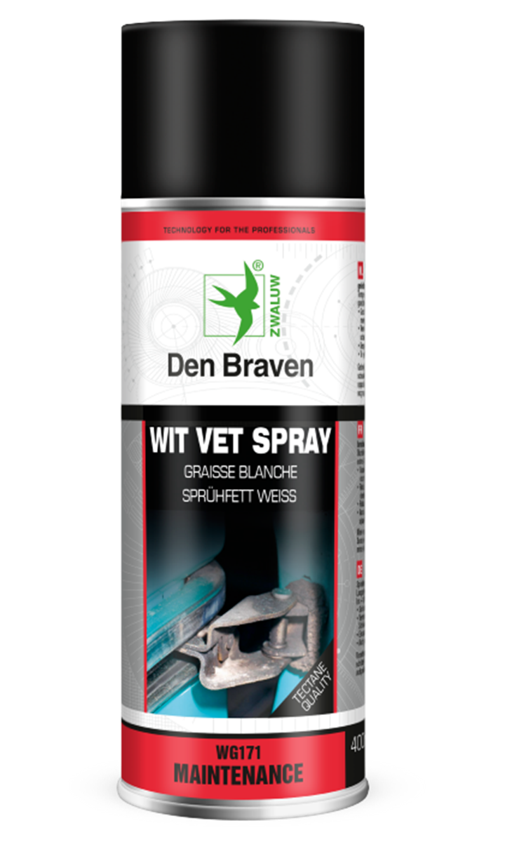 Zwaluw - Wit Vet Spray - 400 ml