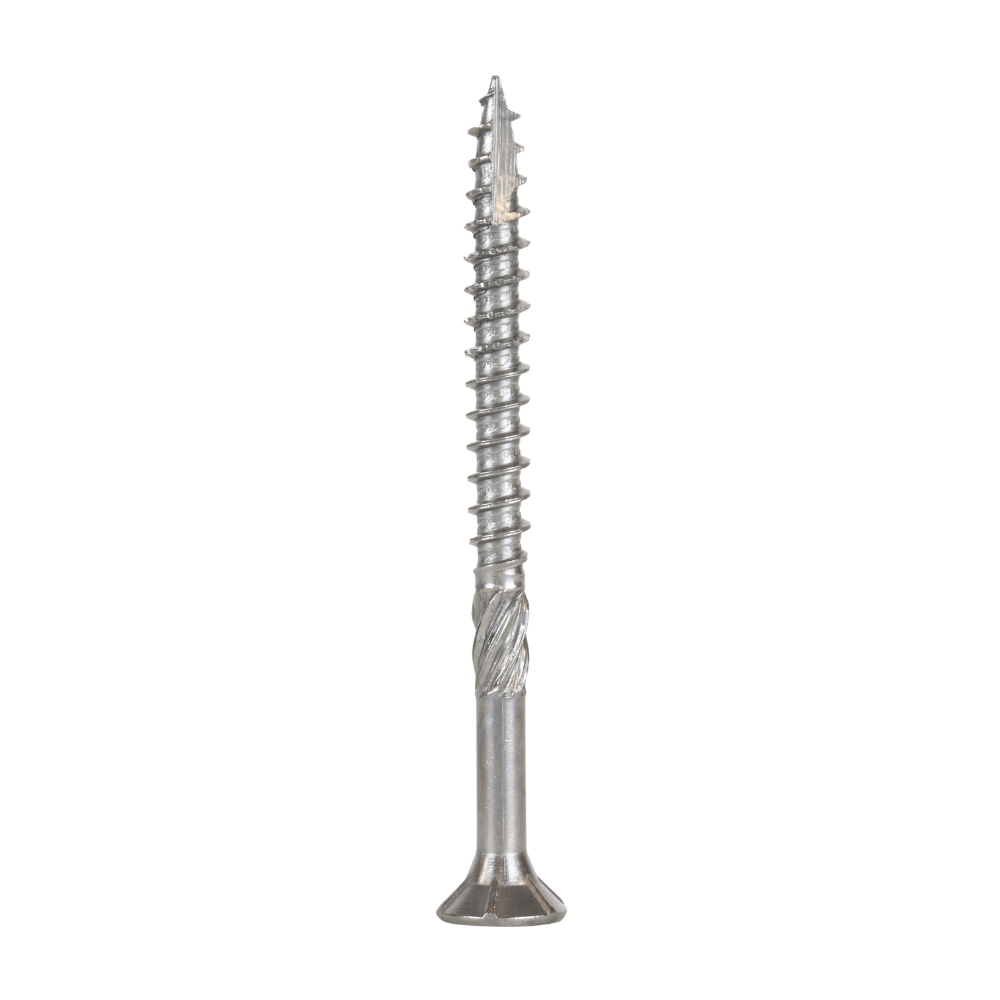 Radix Torx 20 Spaanplaatschroef - Platkop + Snijpunt - 5,0 x 60mm/35 - RVS - Deeldraad (200 stuks)