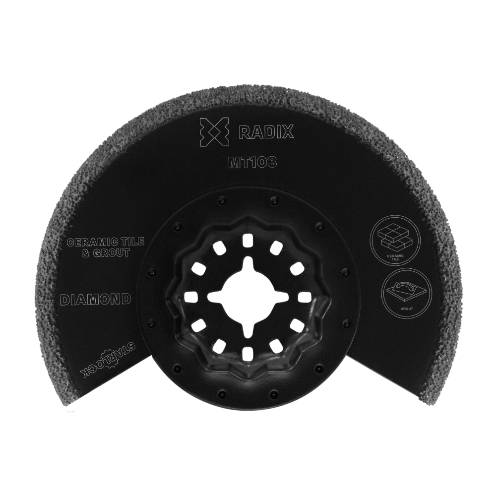 Radix – Multitool segmentzaagblad – Diamant – 90mm