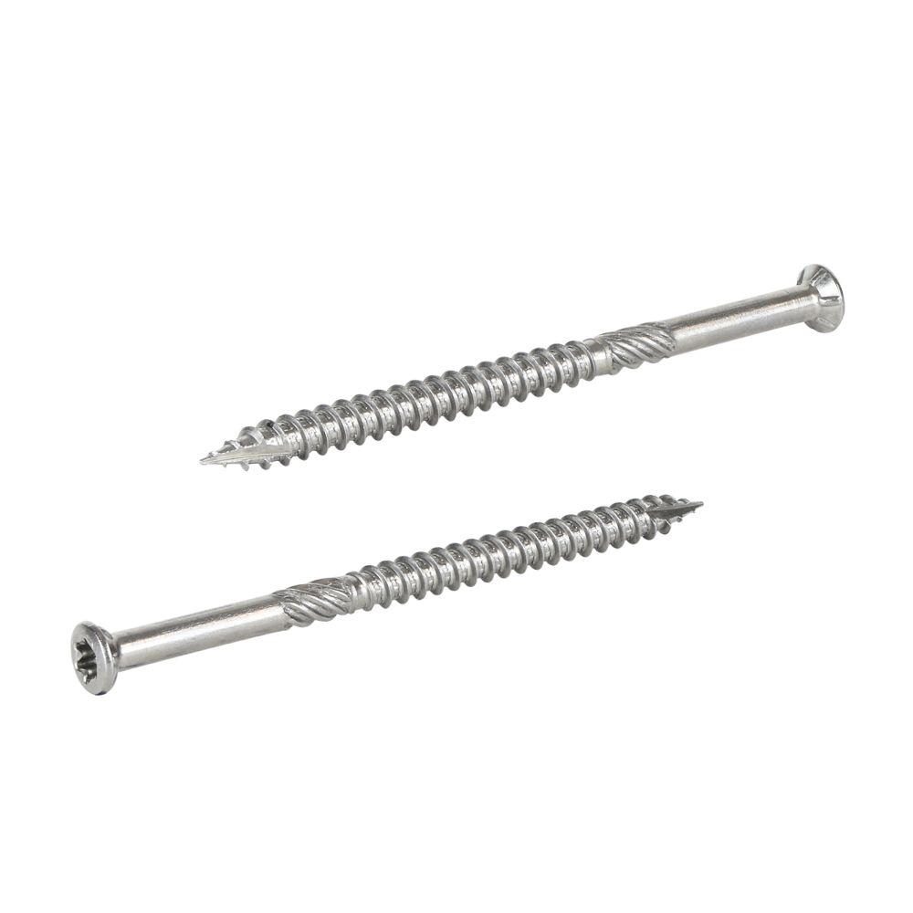 Radix - Vlonder - Tuinhout schroeven - Torx 5,0x80mm - T25 - RVS (2400 stuks) VOLLE DOOS! Radix - Vlonder - Tuinhout schroeven - Torx 5,0x80mm - T25 - RVS (2400 stuks) VOLLE DOOS!