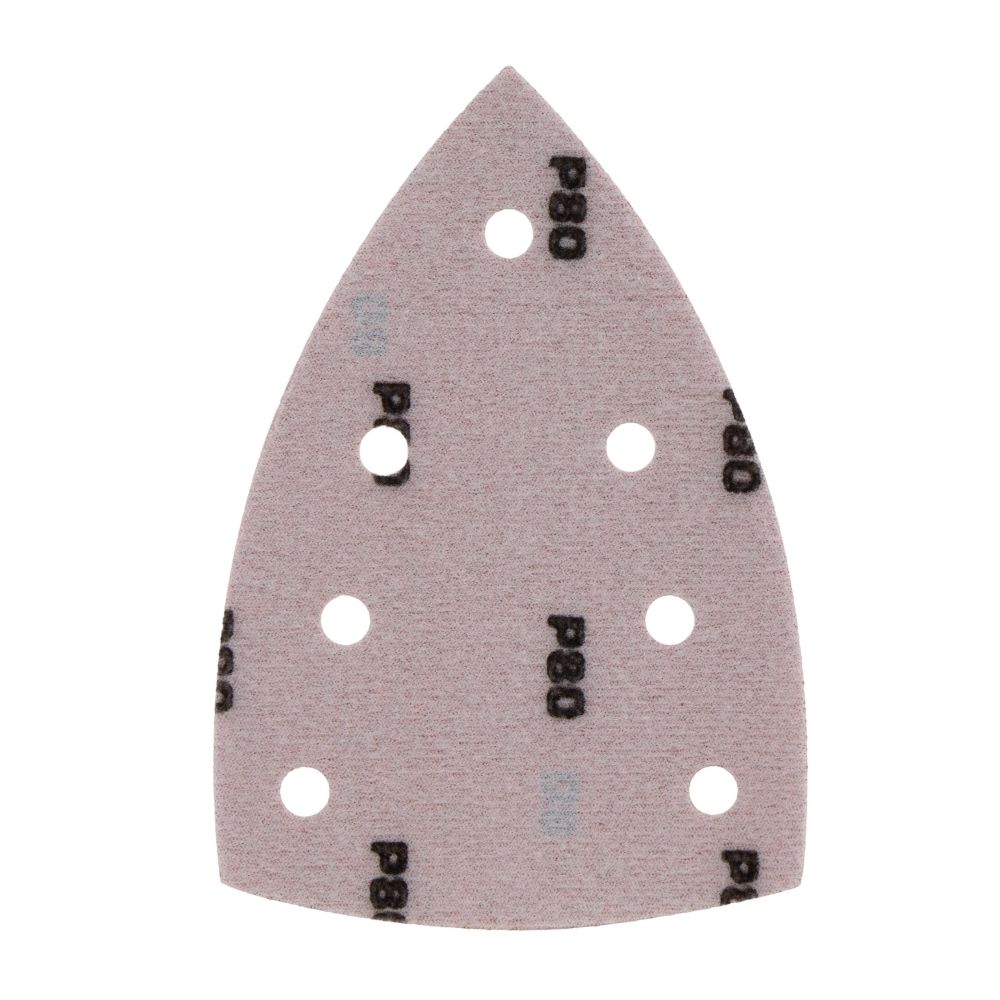 Radix - Schuurpapier - Pro - 100 x 150 mm - P80 – 7 stofgaten (10 stuks) Radix - Schuurpapier - Pro - 100 x 150 mm - P80 – 7 stofgaten (10 stuks)