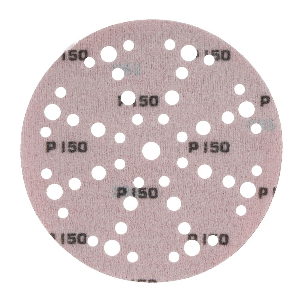 Radix - Schuurschijf - Pro - Klittenband 150 mm - P150 – 49 stofgaten (10 stuks) Radix - Schuurschijf - Pro - Klittenband 150 mm - P150 – 49 stofgaten (10 stuks)