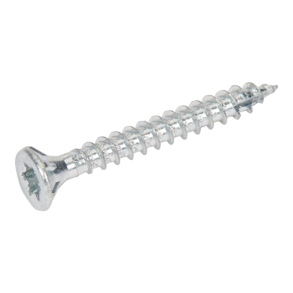Stark - Torx 20 Spaanplaatschroeven + snijpunt - 3,5x30mm - Verzinkt - Voldraad (200 stuks)