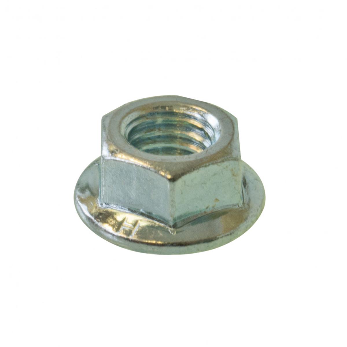 Hoenderdaal Fasteners - Flensmoer - M6 - DIN6923 - Verzinkt - Klasse 8 (200 stuks)