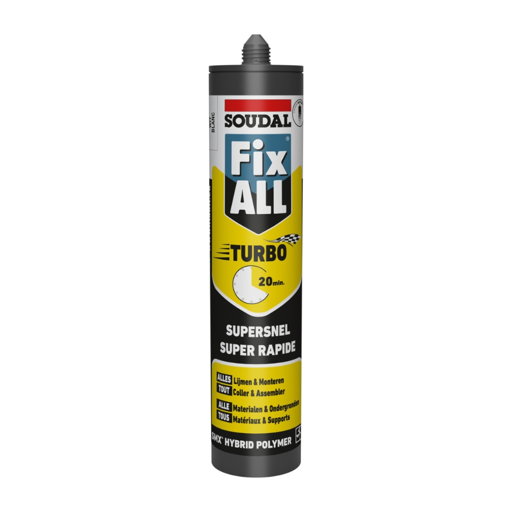Soudal - Fix all turbo - Snelle lijm - 20 min handvast