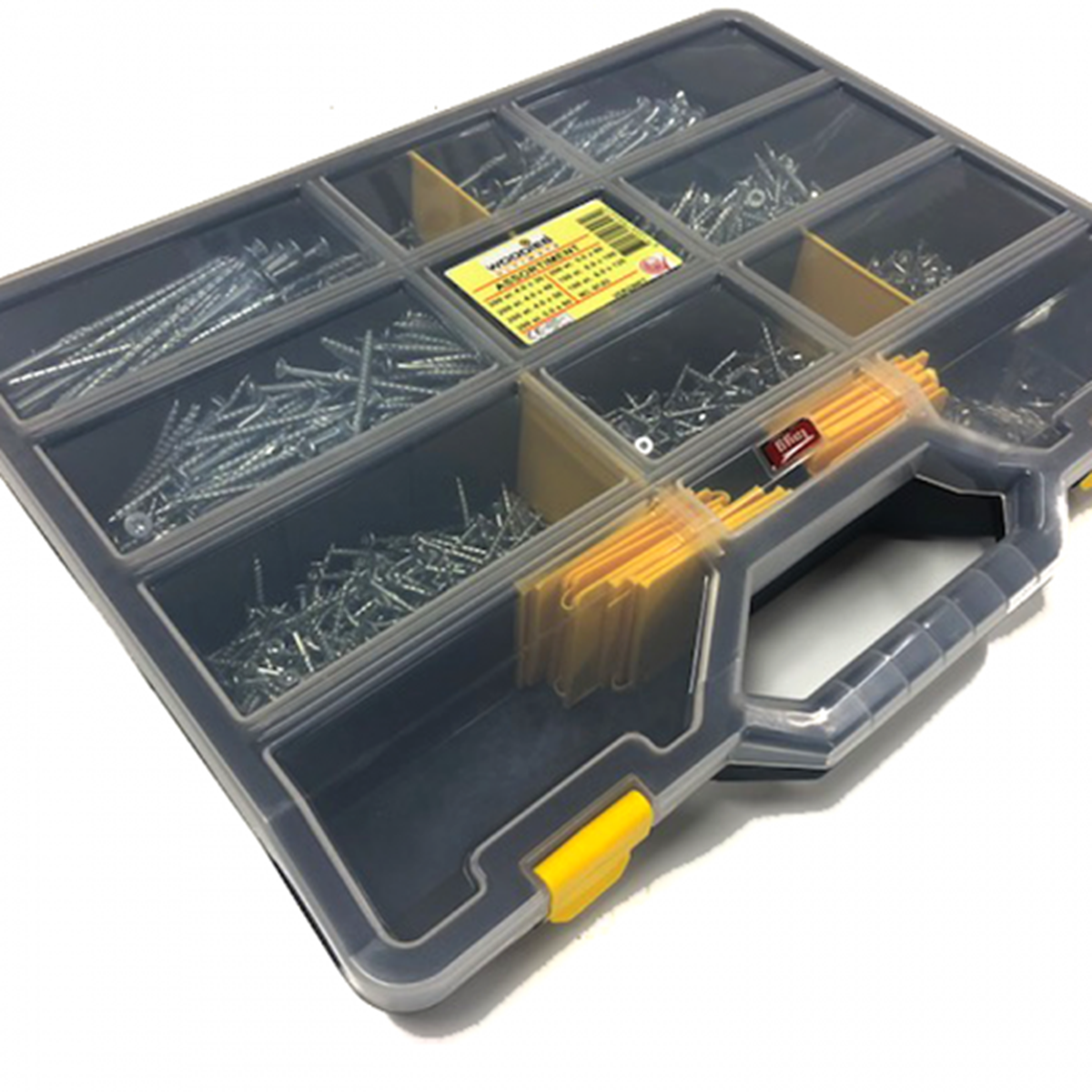 Woodies - Ultimate Schroeven - Assortimentskoffer - (1.200 delig)