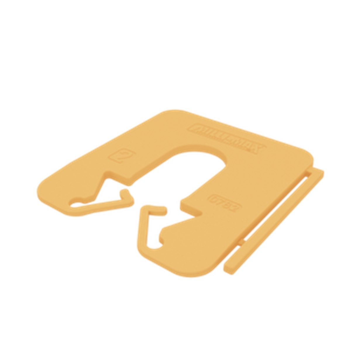 Milli-Max - Uitvulplaatje 2mm - Geel (200 stuks) Milli-Max - Uitvulplaatje 2mm - Geel (200 stuks)