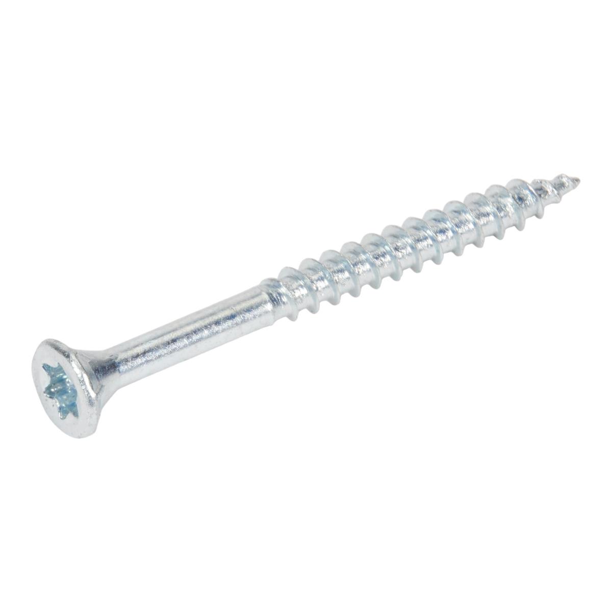 Stark - Torx 20 Spaanplaatschroeven + snijpunt - 3,5x40mm - Verzinkt - Deeldraad (200 stuks)
