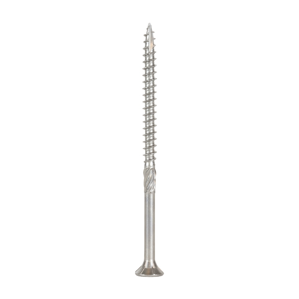 Radix Torx 30 Spaanplaatschroef - Platkop + Snijpunt - 6,0 x 100mm/55 - RVS - Deeldraad (100 stuks) Radix Torx 30 Spaanplaatschroef - Platkop + Snijpunt - 6,0 x 100mm/55 - RVS - Deeldraad (100 stuks)