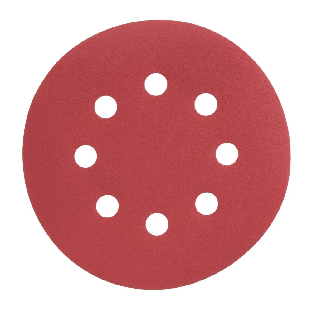 Radix - Schuurschijf - Pro - Klittenband 125 mm - P240 – 8 stofgaten (10 stuks) Radix - Schuurschijf - Pro - Klittenband 125 mm - P240 – 8 stofgaten (10 stuks)