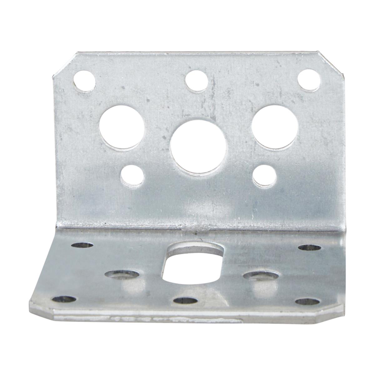 Hoekanker Vlak - 40 x 60 x 60 x 2.5 mm - Verzinkt Hoekanker Vlak - 40 x 60 x 60 x 2.5 mm - Verzinkt