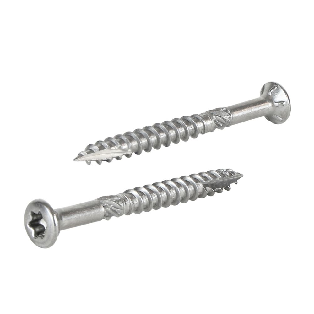 Radix - Vlonder - Tuinhout schroeven - Torx 4,0x40mm - T20 - RVS (4800 stuks) VOLLE DOOS! Radix - Vlonder - Tuinhout schroeven - Torx 4,0x40mm - T20 - RVS (4800 stuks) VOLLE DOOS!