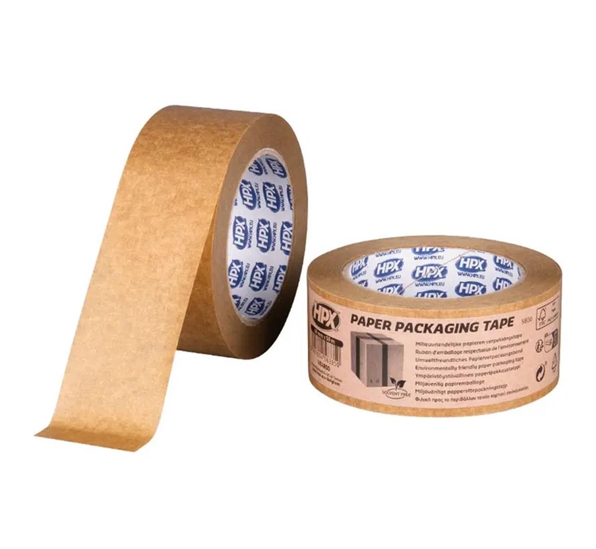 HPX - Verpakkingstape papier - 48mm x 50m HPX - Verpakkingstape papier - 48mm x 50m