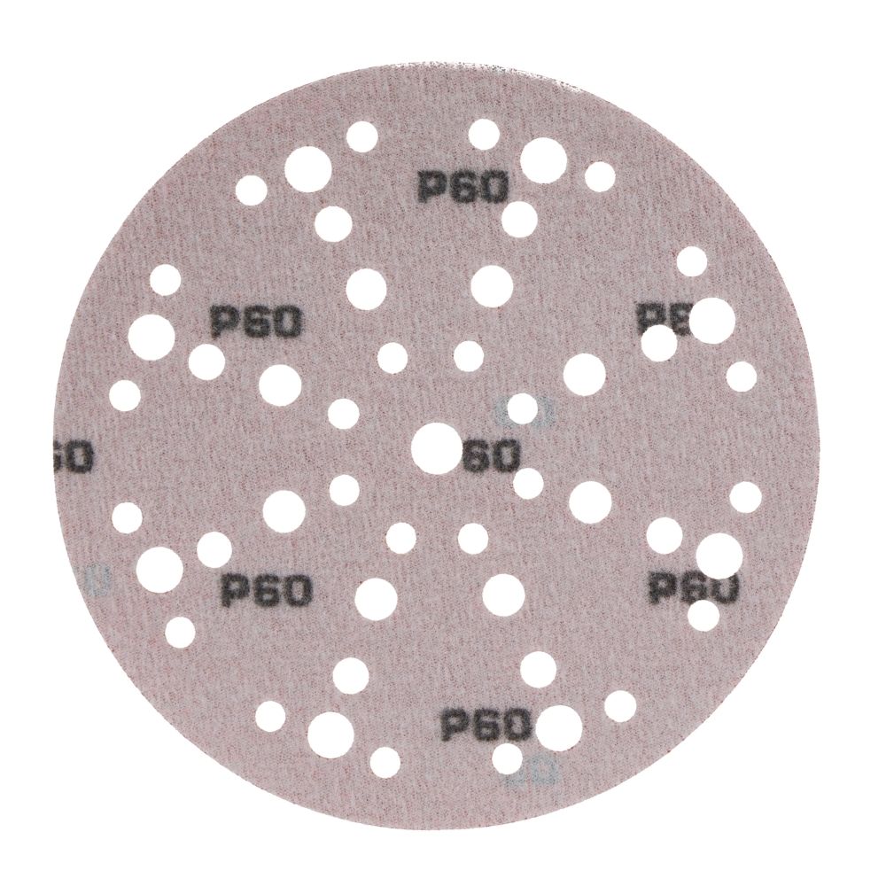 Radix - Schuurschijf - Pro - Klittenband 150 mm - P60 – 49 stofgaten (10 stuks)