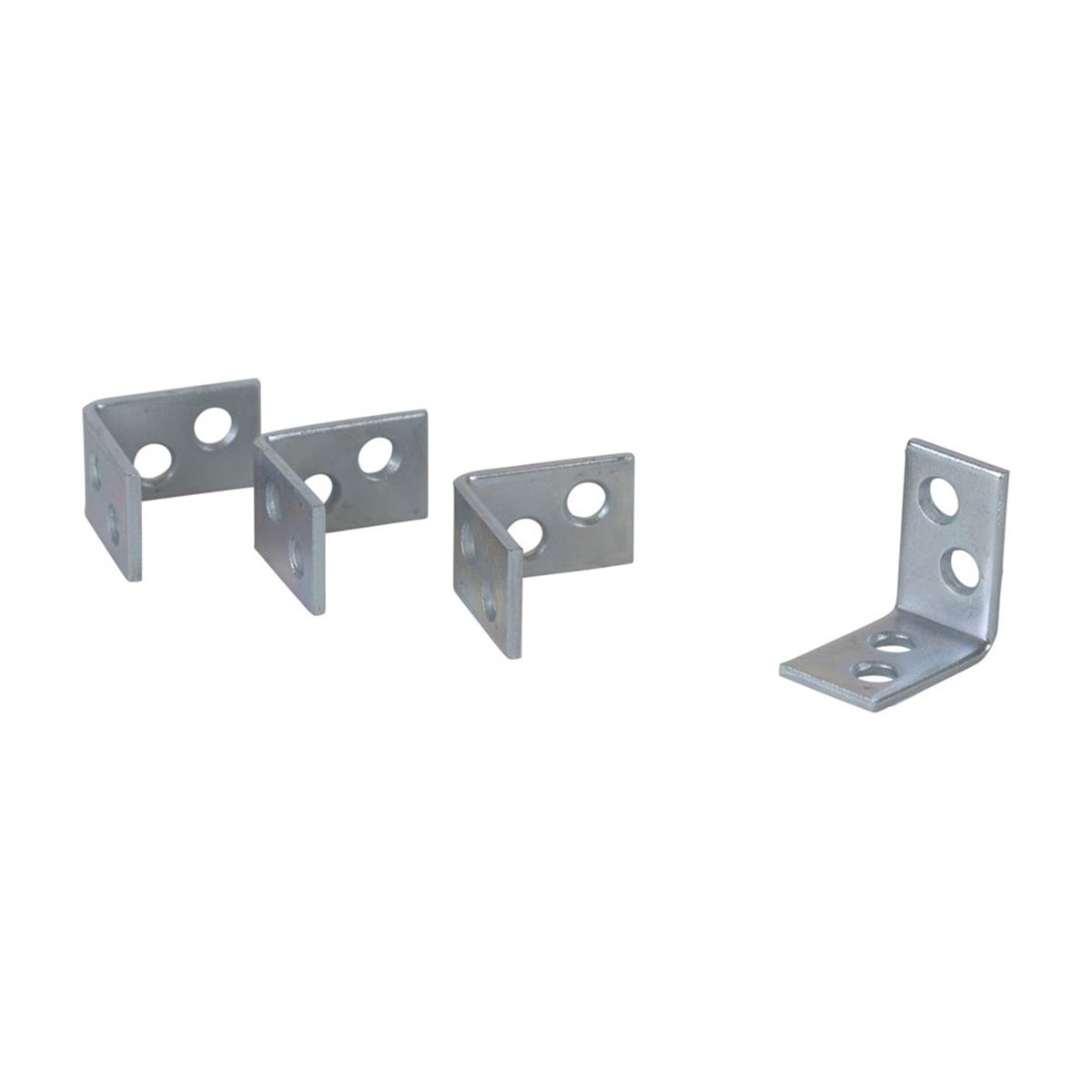 Stoelhoek - 25 mm - Verzinkt (4 stuks)