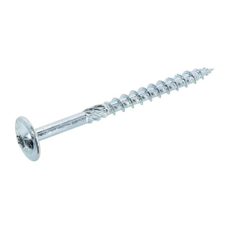 Dynaplus - Tellerkopschroef - TX20 - 4 x 50mm - Verzinkt - Voldaad (200 stuks)
