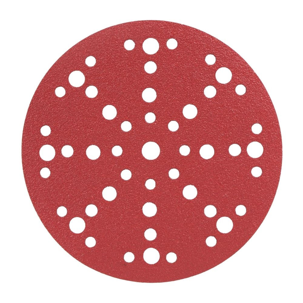 Radix - Schuurschijf - Pro - Klittenband 150 mm - P80 – 49 stofgaten (50 stuks) Radix - Schuurschijf - Pro - Klittenband 150 mm - P80 – 49 stofgaten (50 stuks)