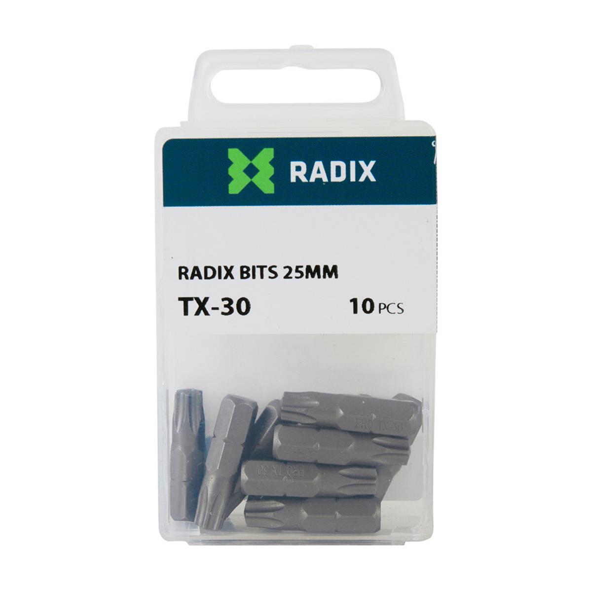 Radix - Schroefbit TX30 (10 stuks)