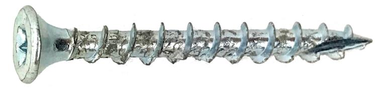 Woodies - Beslagschroeven - Torx 20 Platverzonken kop - 4,5 x 40mm - Voldraad - Verzinkt (200 stuks) Woodies - Beslagschroeven - Torx 20 Platverzonken kop - 4,5 x 40mm - Voldraad - Verzinkt (200 stuks)