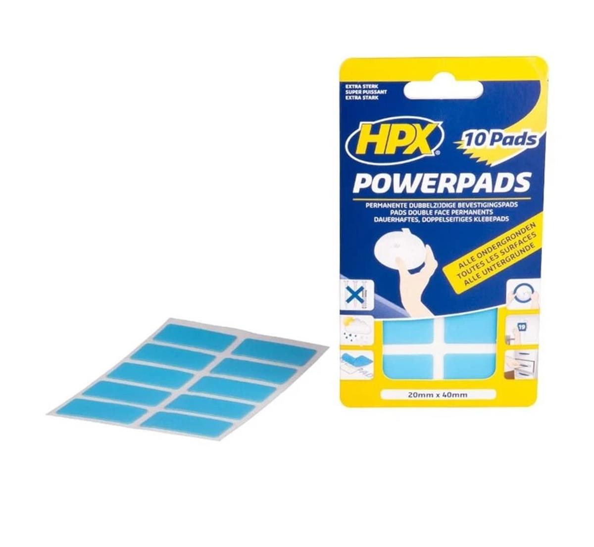 HPX - Dubbelzijdige Bevestigingspads - 20mm x 40mm (10 Stuks)