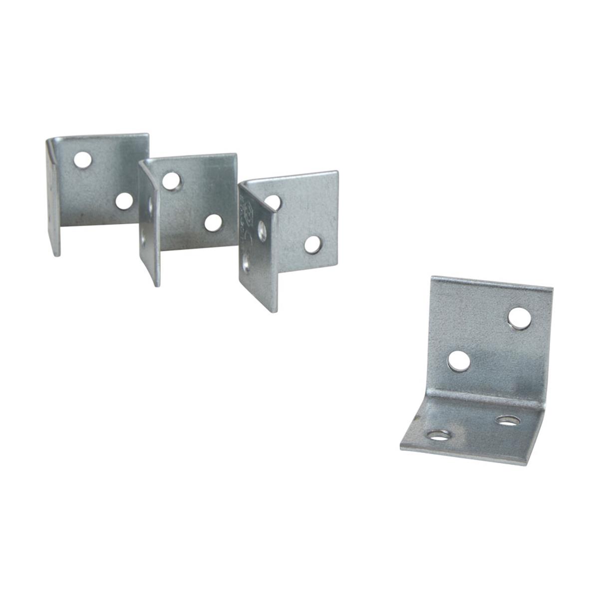 Versterkingshoek - 30 x 30 x 30 mm - Verzinkt (4 stuks)